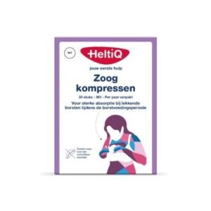 HeltiQ Zoogkompressen Wit 30 stuks