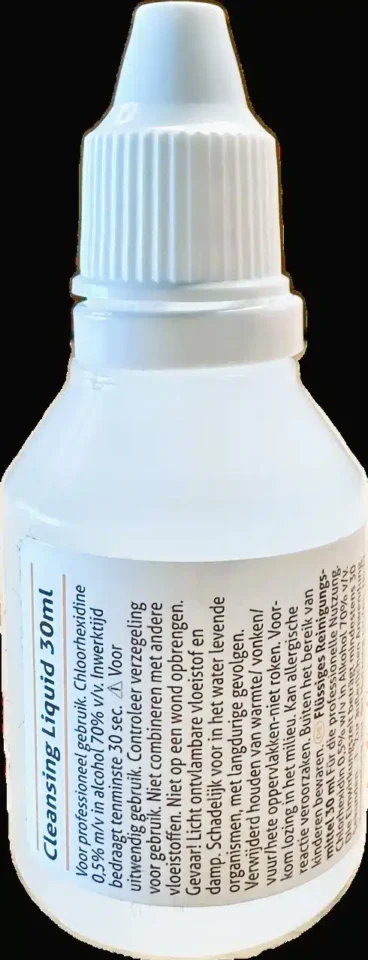 Cleansing Liquid 30 ml – Huidreiniger rondom wonden